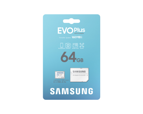 64GB SAMSUNG EVO PLUS MB-MC64SA/TR MICROSDXC