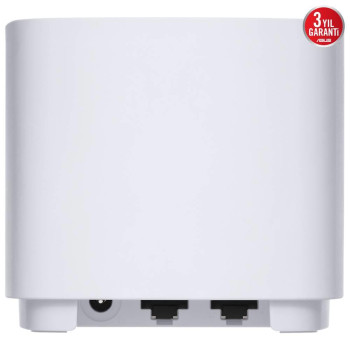ASUS ZENWIFI XD4 PLUS BEYAZ, UCLU PAKET MESH SISTEM