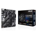 ASUS PRIME B550M-K ARGB DDR4 5100MHZ 1XHDMI 1XDP 2XM.2 USB 3.2 MATX AM4 (AMD AM4 5000/4000G/3000 SERİLERİ İLE UYUMLU)
