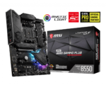 MSI MPG B550 GAMING PLUS DDR4 4400MHZ 1XHDMI 1XDP 2XM.2 USB 3.2 ATX AM4 (AMD AM4 5000/4000G/3000 SERİLERİ İLE UYUMLU)