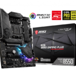 MSI MPG B550 GAMING PLUS DDR4 4400MHZ 1XHDMI 1XDP 2XM.2 USB 3.2 ATX AM4 (AMD AM4 5000/4000G/3000 SERİLERİ İLE UYUMLU)