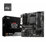 MSI B550M PRO-VDH DDR4 4400MHZ 1XVGA 1XHDMI 1XDP 2XM.2 USB 3.2 MATX AM4 (AMD 5000/4000G/3000 SERİLERİ İLE UYUMLU)
