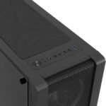 FRISBY FC-9320G 600W 80PLUS 4 X DUAL RGB KUMANDA MIDI TOWER KASA - Görsel 2