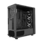 FRISBY FC-9320G 600W 80PLUS 4 X DUAL RGB KUMANDA MIDI TOWER KASA - Görsel 3