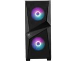 MSI MAG FORGE 100R TEMPERLI CAM ARGB PSU YOK 2X120MM 1X120MM GAMING ATX KASA SİYAH