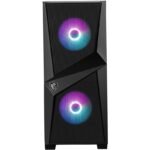 MSI MAG FORGE 100R TEMPERLI CAM ARGB PSU YOK 2X120MM 1X120MM GAMING ATX KASA SİYAH