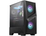 MSI MAG FORGE 100R TEMPERLI CAM ARGB PSU YOK 2X120MM 1X120MM GAMING ATX KASA SİYAH - Görsel 2