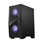 MSI MAG FORGE 100M TEMPERLI CAM 2X120MM 1X120MM ARGB FAN PSU YOK GAMING SİYAH KASA - Görsel 3