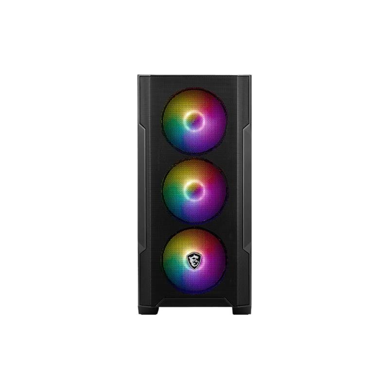 AK120MSI0001_55926 MSI MAG FORGE M100A AKRİLİK YAN PANEL 3X120MM 1X120MM ARGB FAN PSU YOK MATX GAMING KASA - Görsel 1
