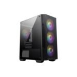 MSI MAG FORGE M100A AKRİLİK YAN PANEL 3X120MM 1X120MM ARGB FAN PSU YOK MATX GAMING KASA - Görsel 3