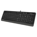 A4 TECH FK10 Q TR MM GRİ/SİYAH USB KABLOLU KLAVYE - Görsel 3