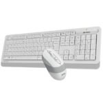 A4 TECH FG1010 BEYAZ Q MM 2.4G KABLOSUZ KLAVYE MOUSE SET - Görsel 3