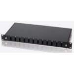 URANIUM PPR12PSCDX 12 PORT F/O SC DX RAL9005 BOŞ PATCH PANEL(10F-SB1U12PSCDX-REA)