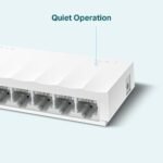 TP-LINK LS1008 8 PORT 10/100 PLASTİK KASA SWITCH - Görsel 3