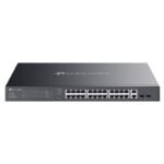 TP-LINK OMADA ES228GMP 24 PORT GIGABIT+ 2XGB SFP+2XGB RJ45 UPLINK CLOUD L2 YÖNETİLEBİLİR 384W POE RACKMOUNT SWITCH
