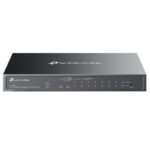 TP-LINK OMADA ES210GMP 10 PORT GIGABIT + 8-PORT POE+ YÖNETİLEBİLİR 123W POE METAL KASA SWITCH