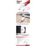 QPORT Q-URJ45 USB TO RJ45 ÇEVİRİCİ - Görsel 2